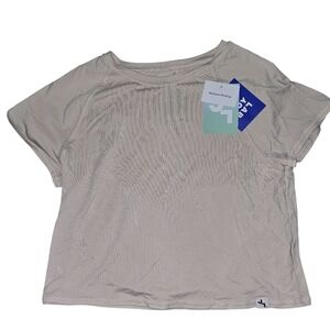 Women's JoyLab Cropped Cream Top, Large, NWT!!!